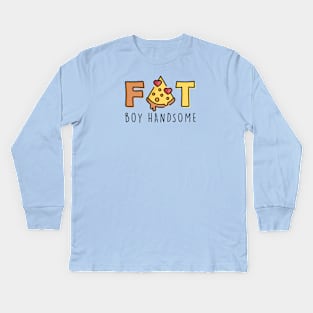 Fat Boy Handsome Kids Long Sleeve T-Shirt